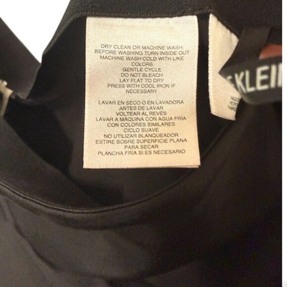 Anne Klein, Black Satin Midi Skirt, Size Petite XL (NWT) - Picture 5 of 6